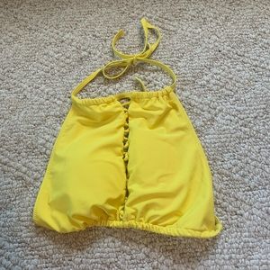 Yellow Bikini top